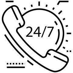 24 h Service 