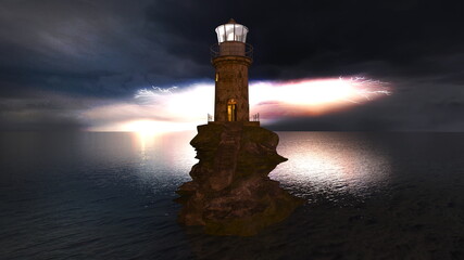 Obraz premium 灯台