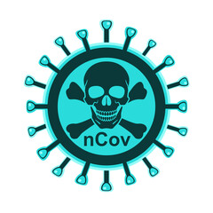 Healthcare infographic elements. Coronavirus, covid. Abstract concept, icon. Vector illustration on a white background.