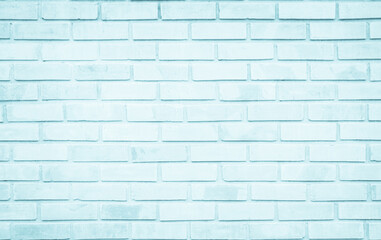 Empty Background wide Blue brick wall texture. Calm white tile square or stone pattern seamless,...