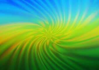Obraz premium Dark Blue, Yellow vector blurred background. Colorful illustration in blurry style with gradient. Brand new design for your business.