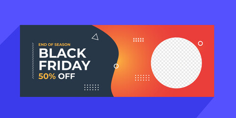 Black Friday Sale Facebook Cover
