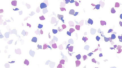 Background graphics petals dancing