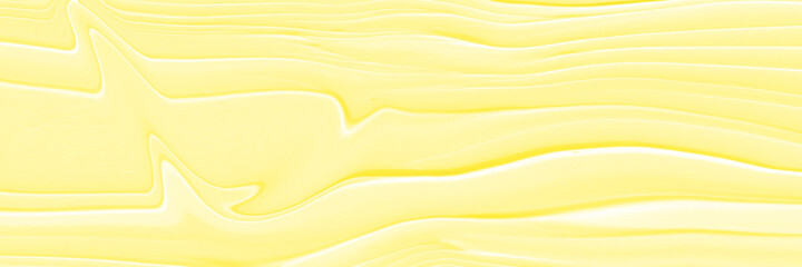 ellow marble texture background. Template for various purposes. Abstract illustration with brown and white waves.