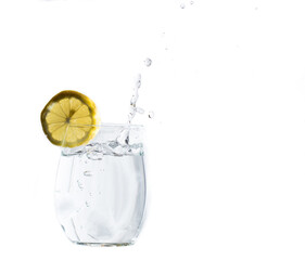 Lemon Water Splash 2