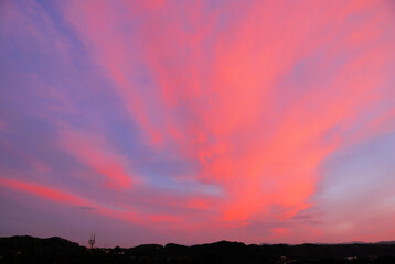 夕焼け雲