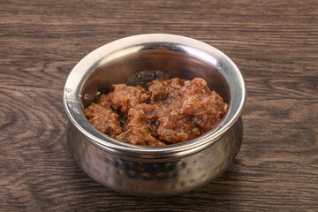 Gurmet venison stew with spices