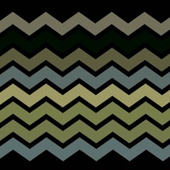 seamless green and black zig-zag line pattern background.