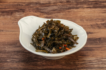 Seaweed cabbage with carrot and sesame