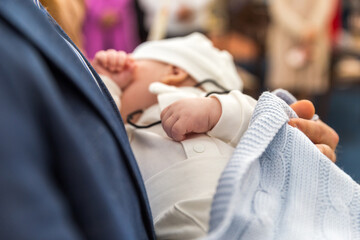 Fototapeta premium newborn child