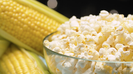 Fresh corn and popcorn