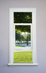 白い窓からミルトンリーパーク