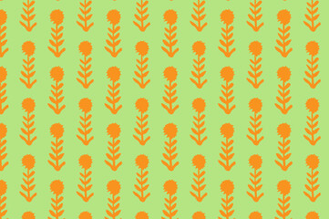 Unique floral pattern design. Perfect for wallpapers, decorations and backgrounds.