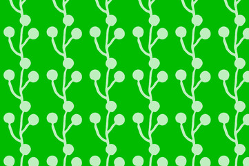 Fototapeta premium Unique floral pattern design. Perfect for wallpapers, decorations and backgrounds.