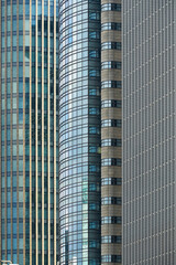 Fototapeta premium 大阪のビルの街並み