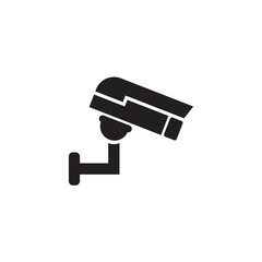 CCTV camera logo design template