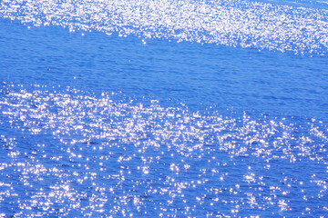 水面,キラキラ