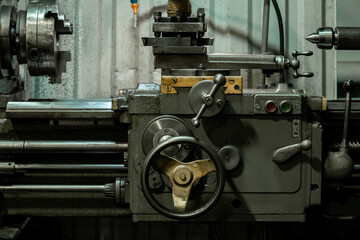 metal cutting machines close up Photo. High quality photo