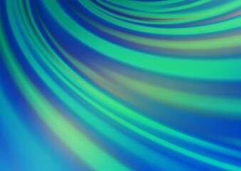 Fototapeta premium Light Blue, Green vector bokeh pattern. Colorful illustration in abstract style with gradient. The best blurred design for your business.