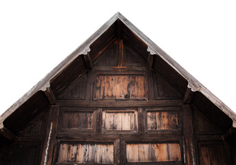 Fototapeta na wymiar Old wooden roof