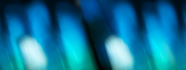 blur  blue green glow gradient light abstract banner background © bidala