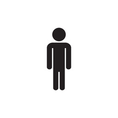 Fototapeta na wymiar toilet men icon symbol sign vector