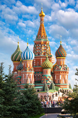 Fototapeta na wymiar St. Basil's Cathedral. Moscow. Russia
