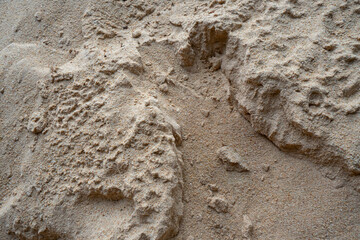 Sand texture from sand pile.