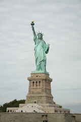 Naklejka na ściany i meble The front of the Statue of Liberty