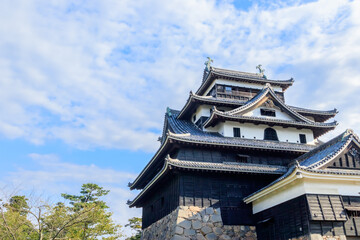 Fototapeta na wymiar 松江城　島根県松江市　 Matsue Castle Shimane-ken Matsue city