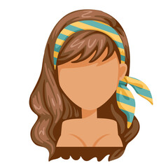 hair accessories for women. beautiful hairstyle fashion for assortment.