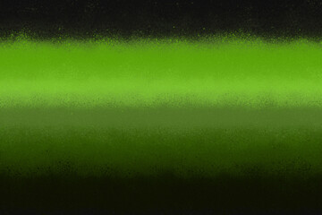 Green spray paint ink texture. Graffiti painting on the wall. Street art and vandalism. Digitally airbrushed paper background.