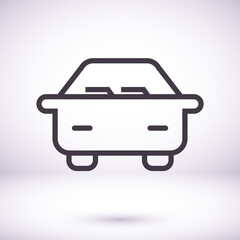 car 10 eps bond icon design vector graphics