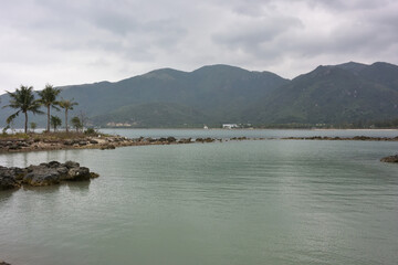 Beautiful scenery in the Khanh Hoa Province. Vietnam