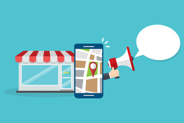 Local SEO. Local search marketing ecommerce