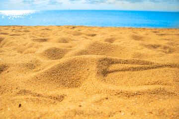 Fototapeta na wymiar sand and water