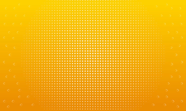 Halftone pattern abstract yellow sun bright background free vector and illustration