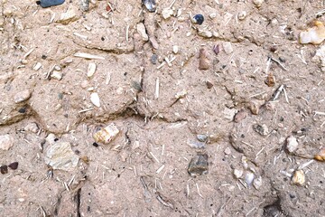 adobe wall made of straw and clay