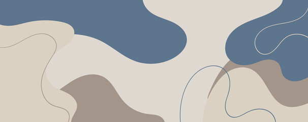 Vector of elegant abstract creative background graphic design template for social media