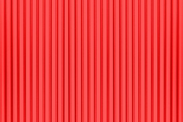 Red Corrugated metal background and texture surface or galvanize steel