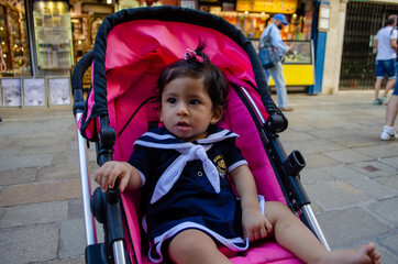 little child on the playground