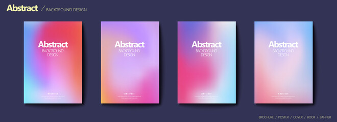 Abstract cover template