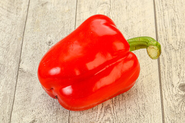 Red Bell Pepper - ripe and fresh