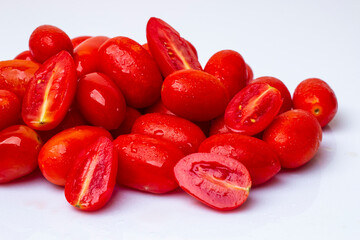 Mini roma red tomatoes
