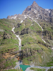 mountain road in the mountains