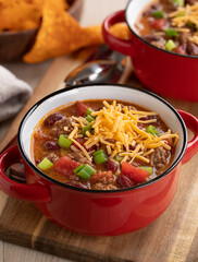Bowl of chili con carne