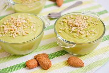 Avocado pear dessert