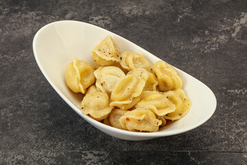 Dumplings with meat and spices