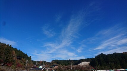 Obraz premium autumn sky