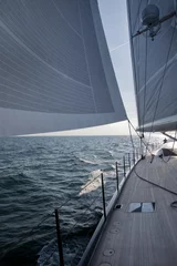  Sailing at Nortsea. Waddenzee.. Noordzee. Super sailing yacht. Netherlands. Sailingboat. sail. © A